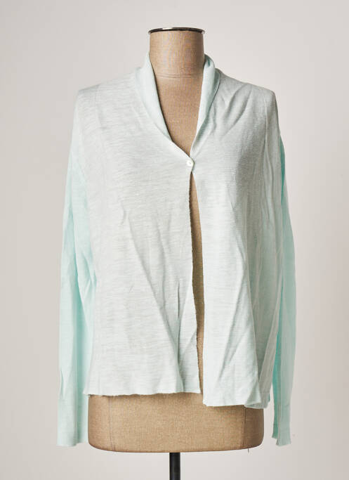 Vestă cu mâneci lungi albastru POLES femeie