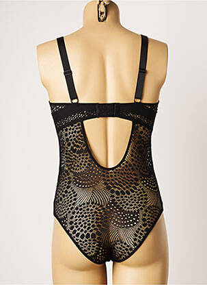 Body de lenjerie elasticitate negru IMPLICITE femeie