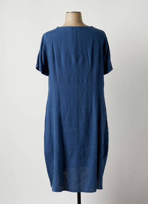 Rochie midi albastru ELENA MIRO femeie