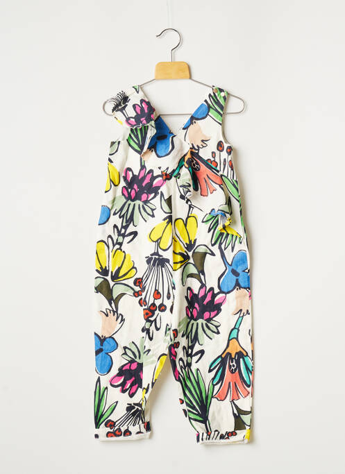 Salopetă-pantalon alb CATIMINI fată