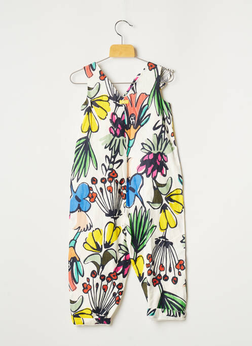 Salopetă-pantalon alb CATIMINI fată