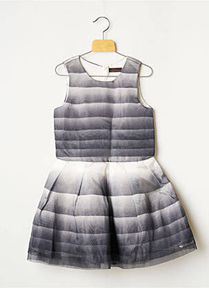 Rochie midi gri CATIMINI fată