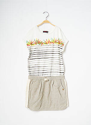 Rochie midi alb CATIMINI fată