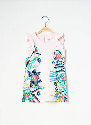 Rochie midi roz CATIMINI fată