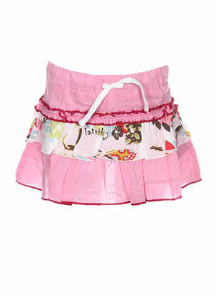 Fustă midi roz LA TRIBBU fată