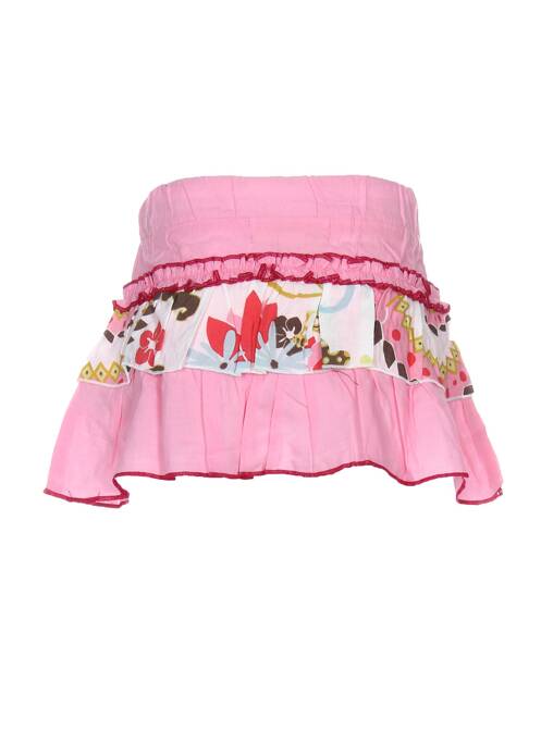 Fustă midi roz LA TRIBBU fată