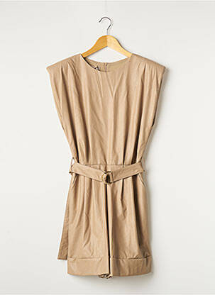 Salopetă scurtă bej RINASCIMENTO femeie