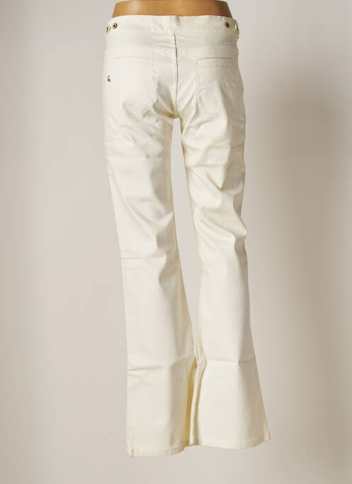 Pantalon evazat bej NATIONAL LIBERTY femeie