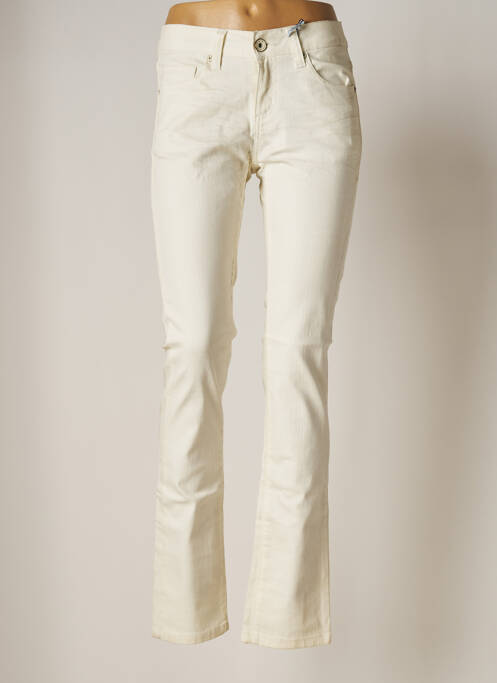 Pantalon drept bej NATIONAL LIBERTY femeie