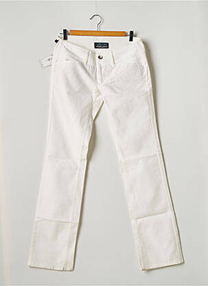 Blugi cu croială dreaptă alb FREEMAN T.PORTER femeie