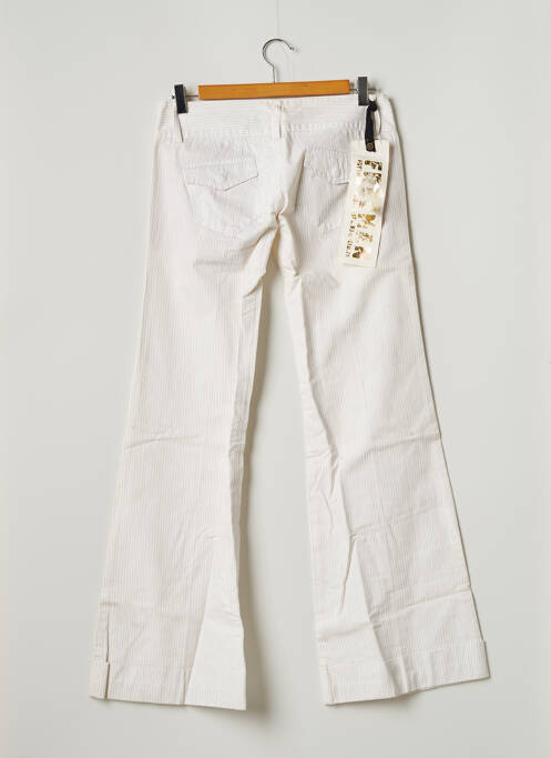 Pantalon larg alb FREEMAN T.PORTER femeie