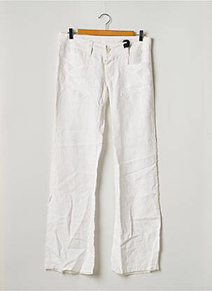 Pantalon drept alb FREEMAN T.PORTER femeie