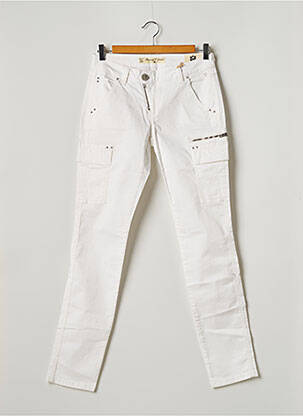 Pantalon cargo alb FREEMAN T.PORTER femeie