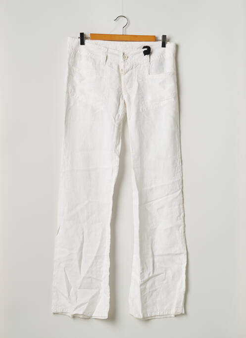 Pantalon drept alb FREEMAN T.PORTER femeie