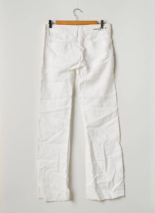 Pantalon drept alb FREEMAN T.PORTER femeie