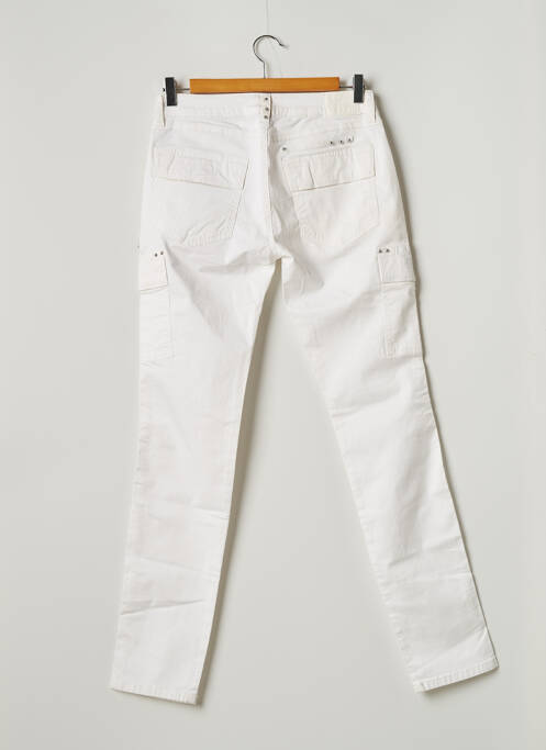 Pantalon cargo alb FREEMAN T.PORTER femeie