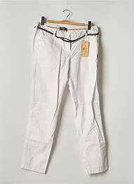 Pantalon drept țesătură poplin mărime normală gri MAISON SCOTCH femeie
