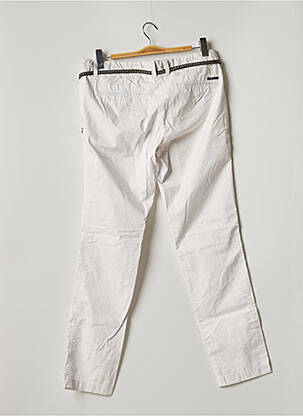 Pantalon drept țesătură poplin mărime normală gri MAISON SCOTCH femeie