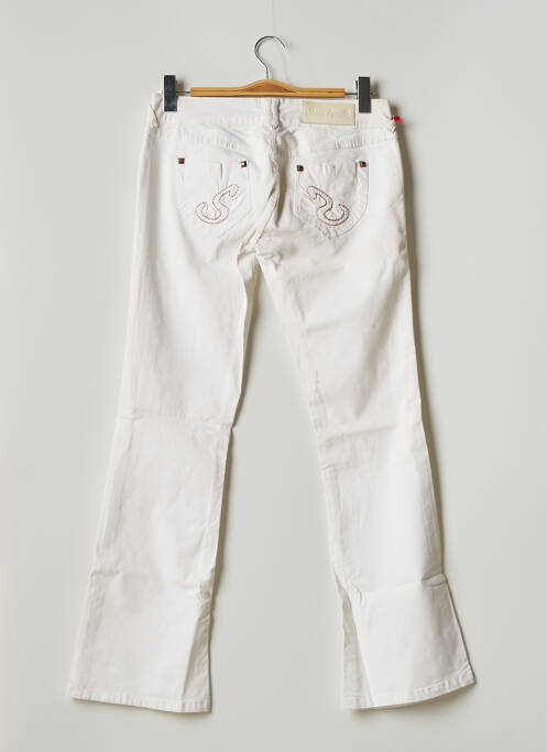 Pantalon evazat bej STONE AGED femeie