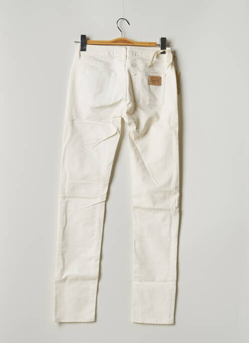 Pantalon slim bej SCHOOL RAG femeie