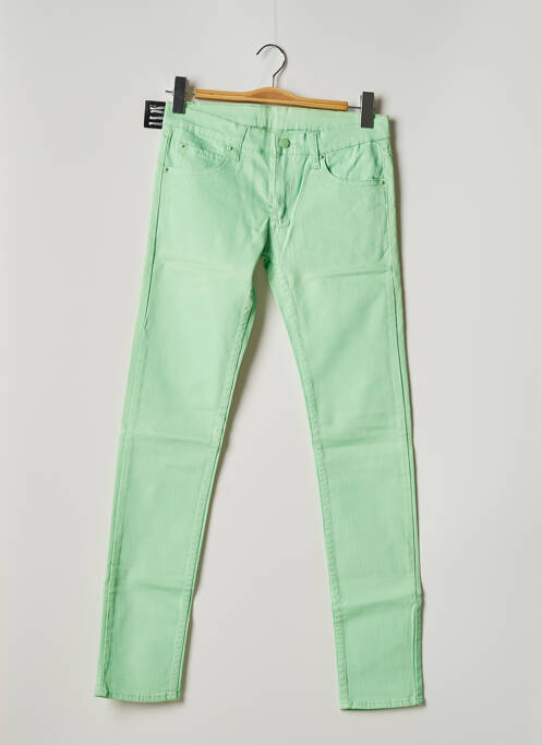 Pantalon slim verde CHEAP MONDAY femeie
