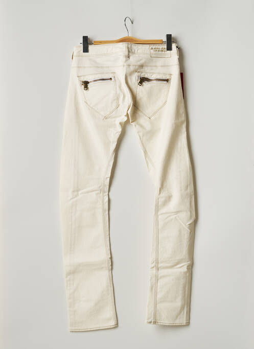 Pantalon slim bej GUESS JEANS femeie