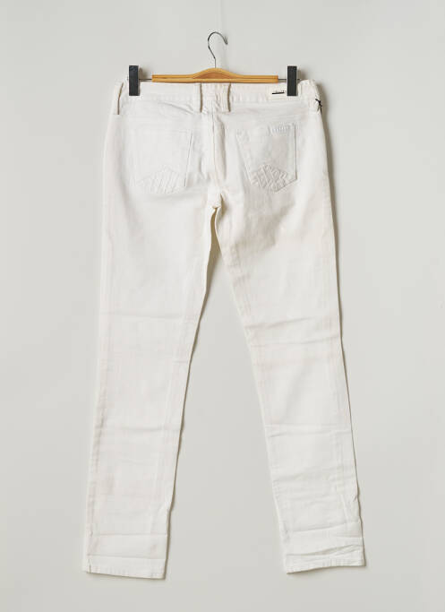 Blugi cu croială slim alb MELTIN'POT femeie