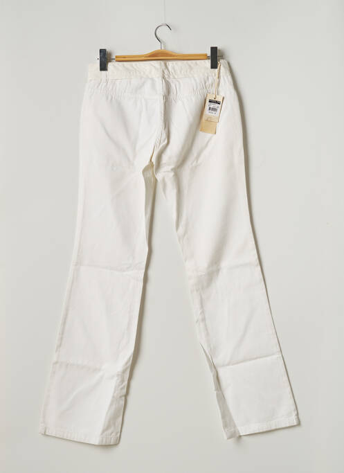 Pantalon drept alb SCHOOL RAG femeie