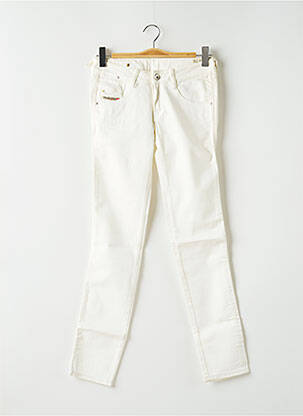 Blugi cu croială slim bej DIESEL femeie