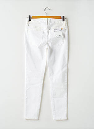 Jegging țesătură poplin talie joasă alb JOE S femeie