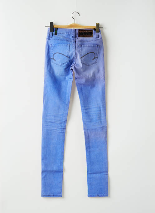 Blugi cu croială slim subțire talie joasă albastru ONE GREEN ELEPHANT femme