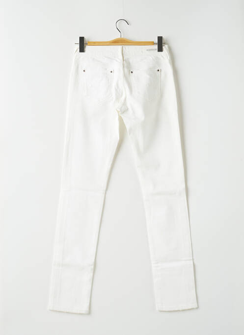 Pantalon slim alb TEDDY SMITH femeie