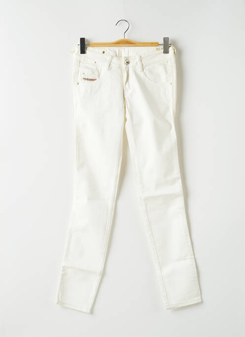 Blugi cu croială slim bej DIESEL femeie