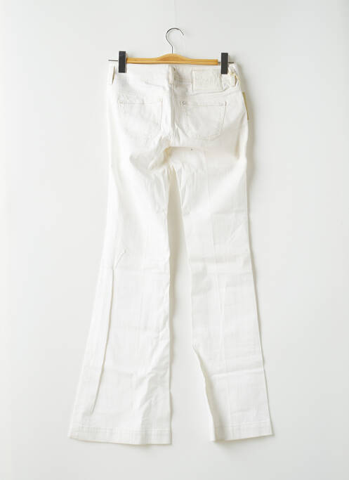 Blugi cu croială evazată alb GUESS femeie