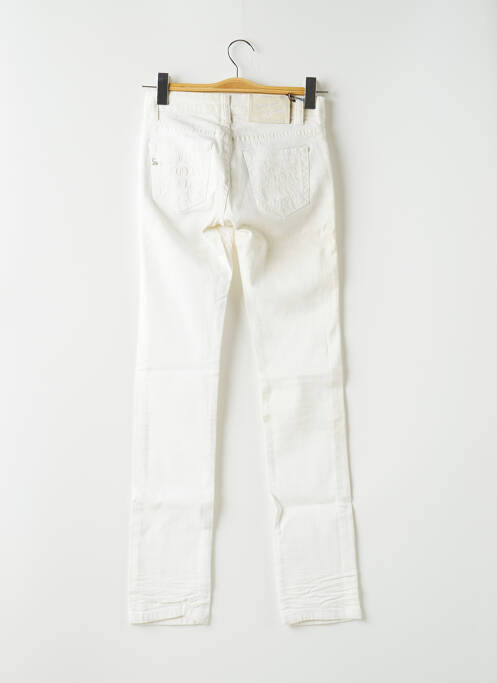 Blugi cu croială slim alb NATIONAL LIBERTY femeie