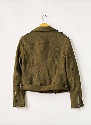 Jachete casual guler tip costum verde LTB femeie