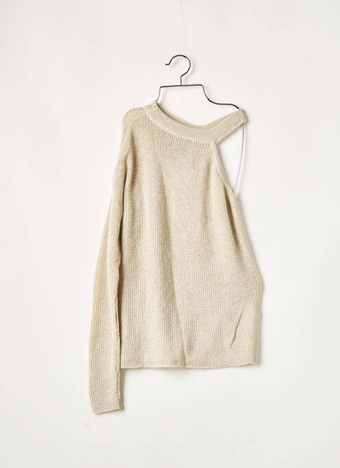 Pulover tunică bej LTB femeie