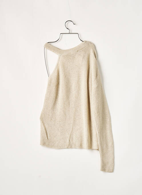 Pulover tunică bej LTB femeie