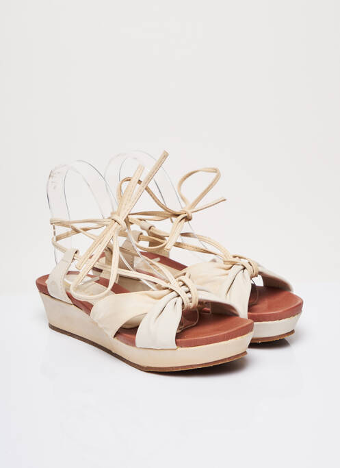 Sandale/Pantofi decupați bej NEOSENS femeie