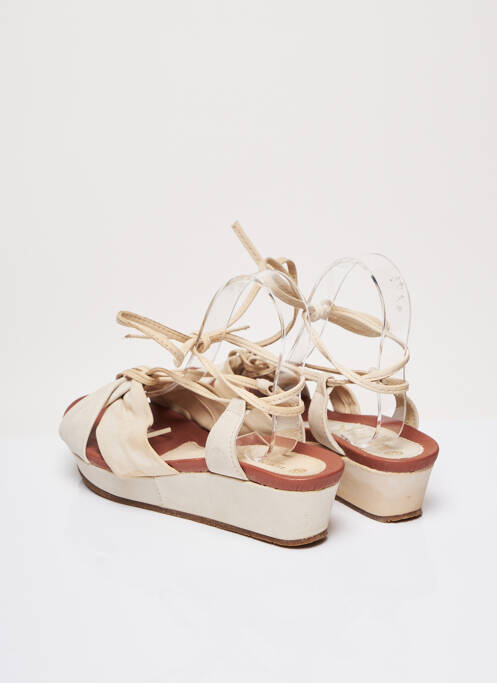 Sandale/Pantofi decupați bej NEOSENS femeie