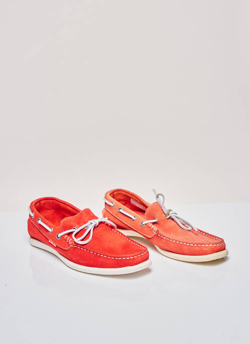 Pantofi de barcă roșu U.S. POLO ASSN femeie