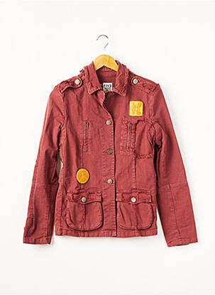 Jachetă de blugi roz FIVE femeie