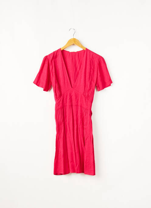 Rochie midi roz BIZANCE femeie