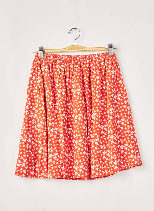 Fustă scurtă portocaliu BIZANCE femeie