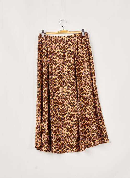 Fustă lungă maro FIVE femeie