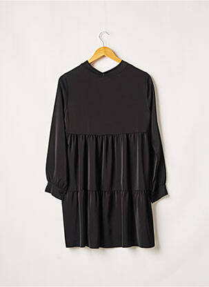 Rochie scurtă croială fluidă mâneci lungi negru QUATTRO femeie