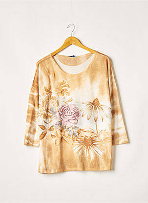 Tricou galben QUATTRO femeie