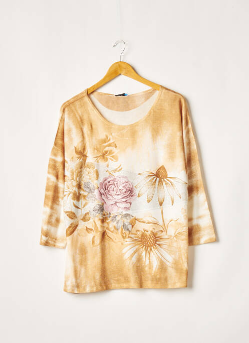 Tricou galben QUATTRO femeie