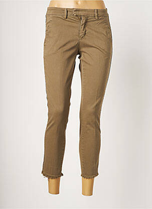 Pantalon 7/8 elasticitate mărime normală verde KOCCA femeie