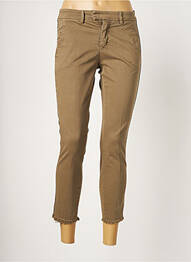 Pantalon 7/8 elasticitate mărime normală verde KOCCA femeie